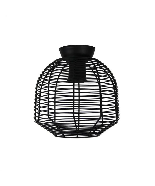 Eve Wire Retro Industrial DIY Shade Black 180mm-DIY Batten Fix Lights-Oriel Lighting