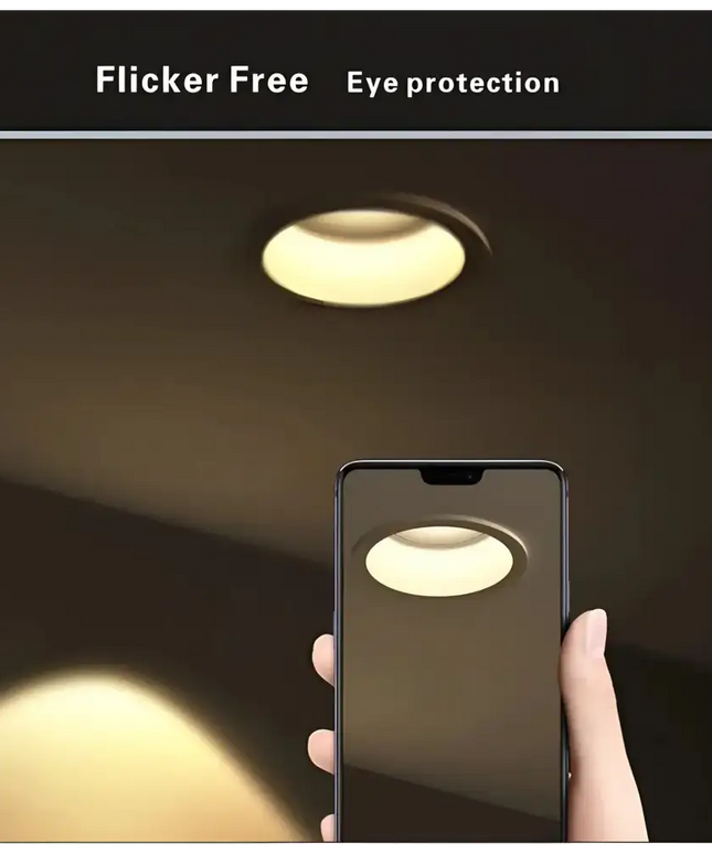 13W Tri-Colour Dimmable LED Downlight | 90mm Cut Out | Eyre