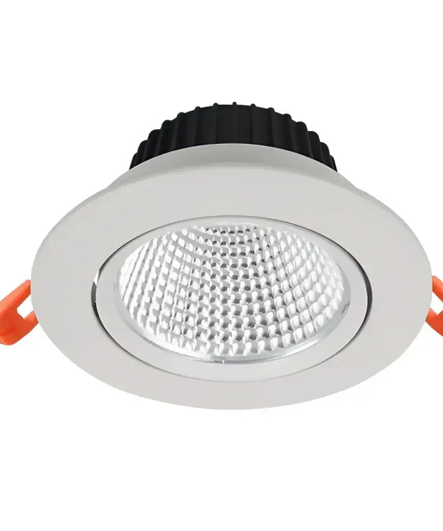 12W Tri-Colour Dimmable LED Downlight | 90mm Cut Out | Nullarbor Tilt