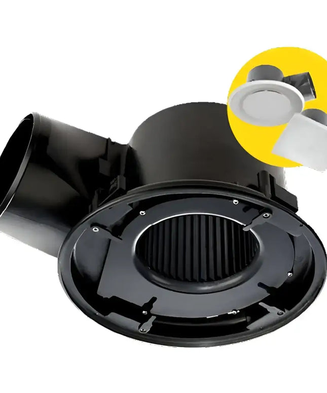 Fantech RAPID Response 200/250HP Ducted Ceiling Exhaust Fan IPX4 - Timer or No Timer - Exhaust Fan