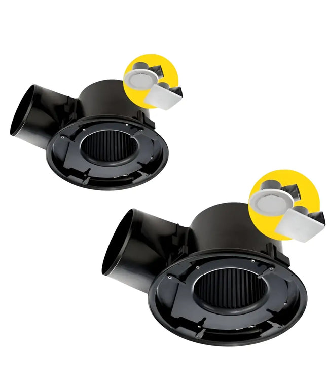 Fantech RAPID Response 200/250HP Ducted Ceiling Exhaust Fan IPX4 - Timer or No Timer - Exhaust Fan