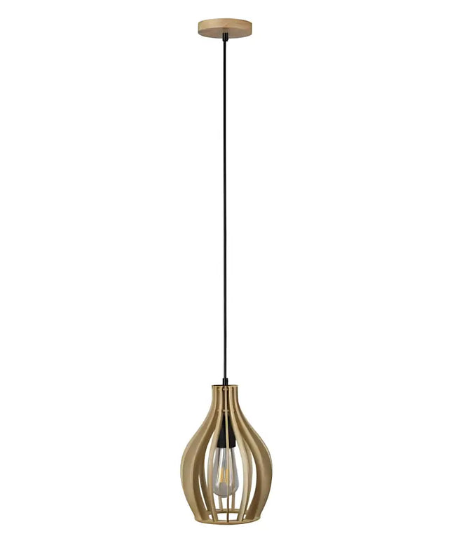 Felix Natural Timber Pendant Light
