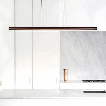 Freya Walnut Tri-Colour LED Pendant Light