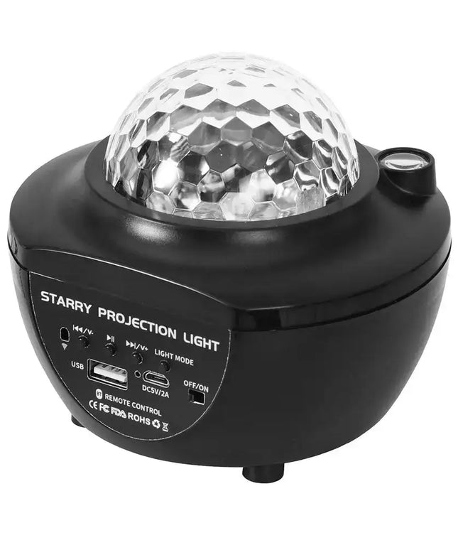 Gardeon Projector Party Night Light LED Galaxy Starry Sky Ocean Star Lamp Music - Occasions > Party Lights > Coloured
