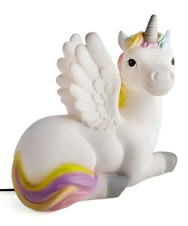 Enchanting unicorn nightlight creating a dreamy atmosphere