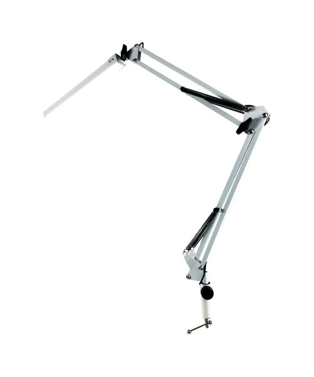 GOMINIMO LED Swing Arm Desk Lamp with Clamp (White) - Home & Garden > Lighting > Night Lights & Ambient Lighting