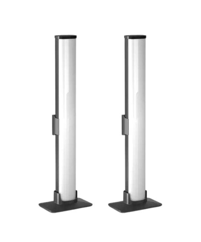 White stanchions from GOMINIMO Smart LED RGB Flow Light Bars 2pcs product display