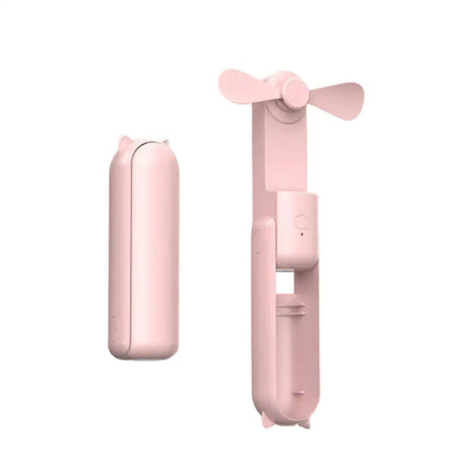 GOMINIMO USB Rechargeable Portable Handheld Fan with 3 Speed(Pink) GO-HF-101-XHT - Appliances > Fans