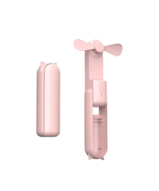 GOMINIMO USB Rechargeable Portable Handheld Fan with 3 Speed(Pink) GO-HF-101-XHT - Appliances > Fans