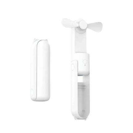 GOMINIMO USB Rechargeable Portable Handheld Fan with 3 Speed(White) GO-HF-100-XHT - Appliances > Fans