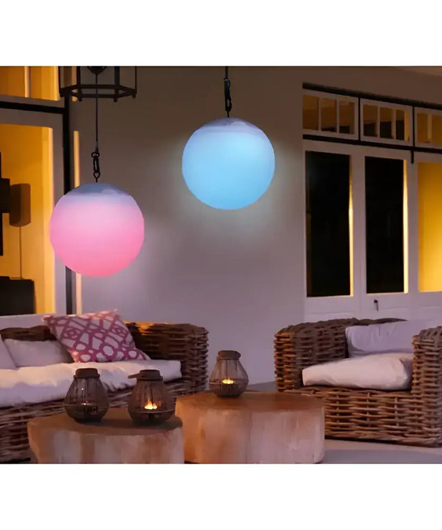 HANGING BALL - LED Pendant - Solar + DC Power-PENDANT-Lexi Lighting
