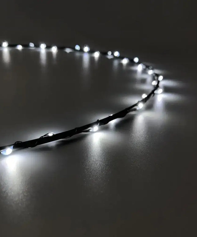 Hanging Ring with Dual Colour LED - 2 Size Options-Christmas Ceiling&Wall Decoration-Lexi Lighting