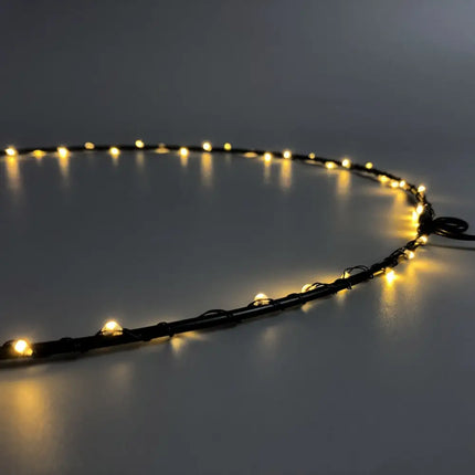 Hanging Ring with Dual Colour LED - 2 Size Options-Christmas Ceiling&Wall Decoration-Lexi Lighting