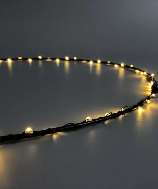 Hanging Ring with Dual Colour LED - 2 Size Options-Christmas Ceiling&Wall Decoration-Lexi Lighting