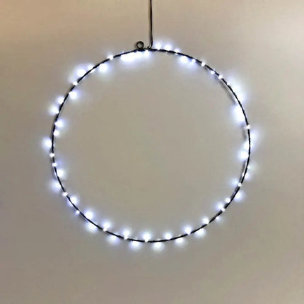 Hanging Ring with Dual Colour LED - 2 Size Options-Christmas Ceiling&Wall Decoration-Lexi Lighting