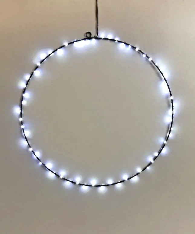 Hanging Ring with Dual Colour LED - 2 Size Options-Christmas Ceiling&Wall Decoration-Lexi Lighting
