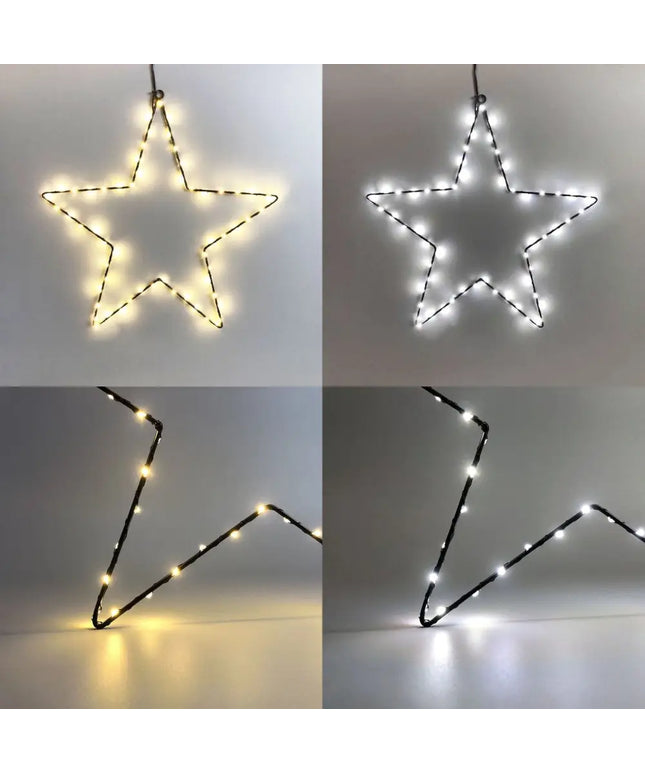 Hanging Star with Dual Color LED - 2 Size Options-Christmas Ceiling&Wall Decoration-Lexi Lighting