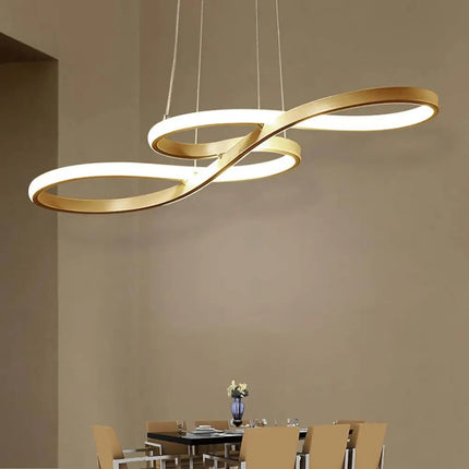 Harmony Musical Note Dimmable LED Pendant Gold - Home & Garden > Lighting