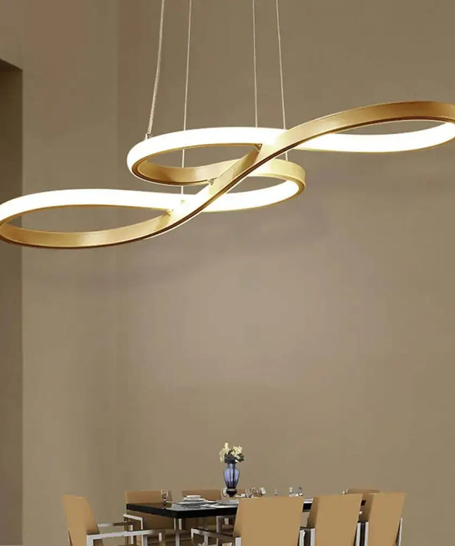 Harmony Musical Note Dimmable LED Pendant Gold - Home & Garden > Lighting