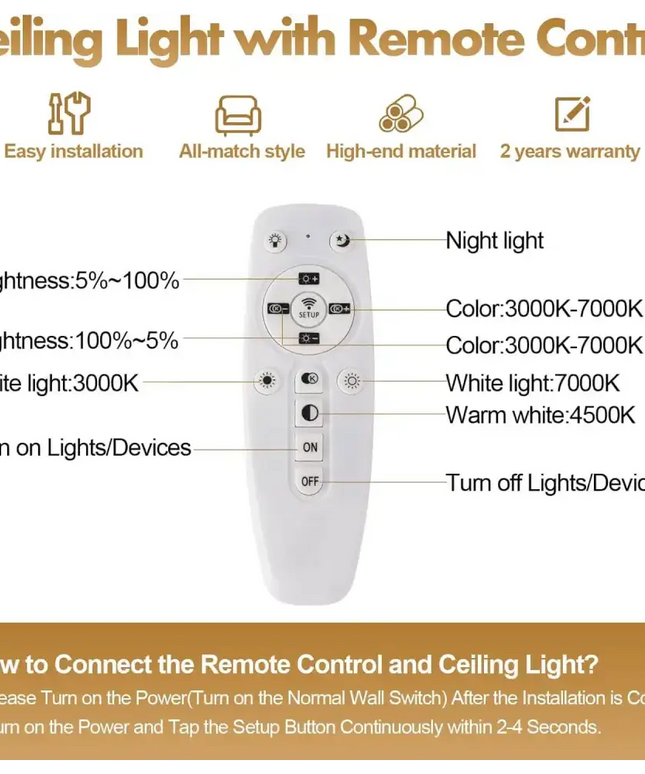 Harmony Musical Note Dimmable LED Pendant Gold - Home & Garden > Lighting