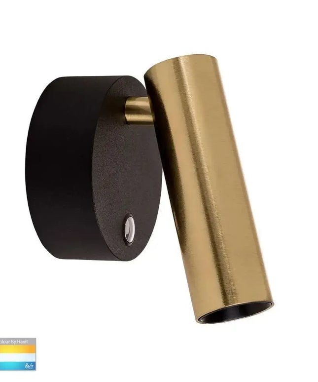 Havit LESEN - 5W LED Tri-Colour Dimmable Single Head Adjustable Wall Light IP20-WALL LIGHTS-Havit Lighting