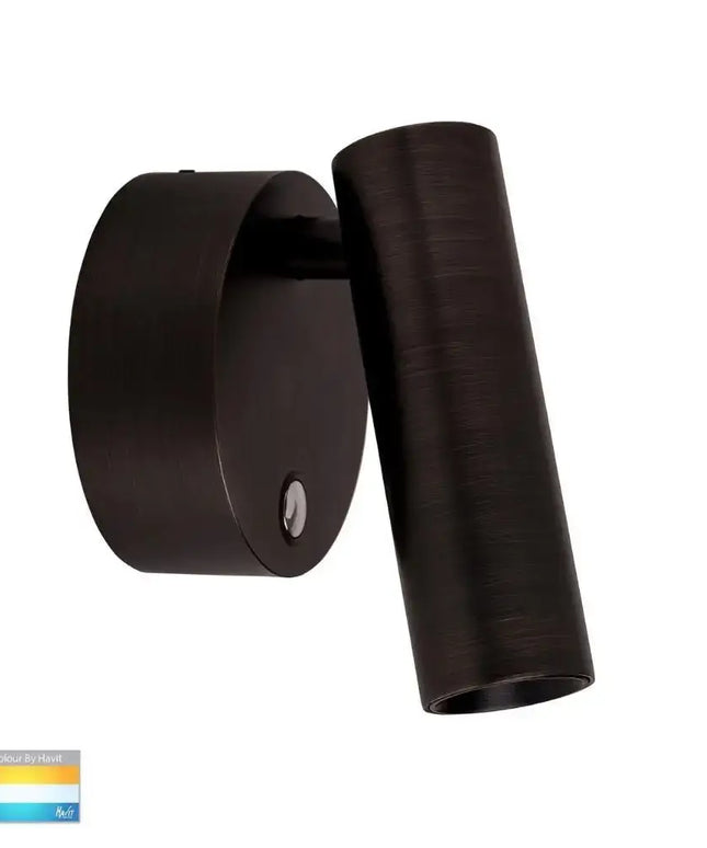 Havit LESEN - 5W LED Tri-Colour Dimmable Single Head Adjustable Wall Light IP20-WALL LIGHTS-Havit Lighting