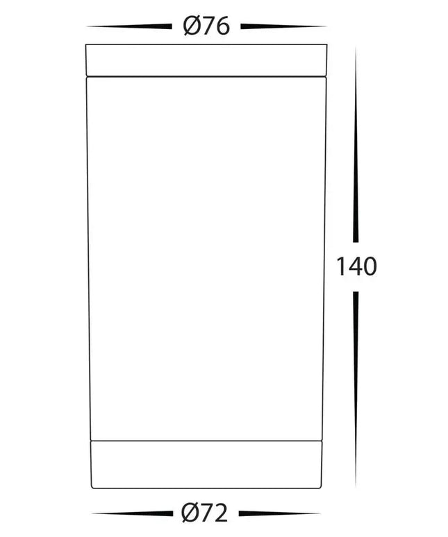 Havit LEXAN - GU10 3W LED Tri-Colour Dimmable Round Surface Mount Downlight IP54-DOWNLIGHTS-Havit Lighting
