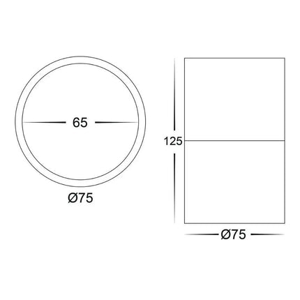 Havit NELLA - 7W/12W LED Tri-Colour Dimmable Surface Mount Downlight With Extension IP54-DOWNLIGHTS-Havit Lighting