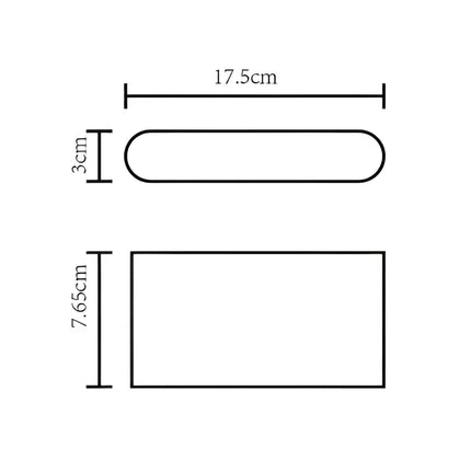 HAYDEN 12W Up/Down Matt Black LED Wall Lamp IP54-General-COPY