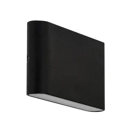 HAYDEN 12W Up/Down Matt Black LED Wall Lamp IP54-General-COPY