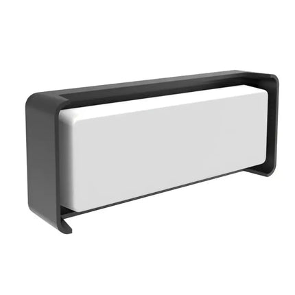 HEKA LED Exterior Wall Light Dark Grey 13W 3000K IP65 - HEKA1-Exterior Wall Lights-CLA Lighting