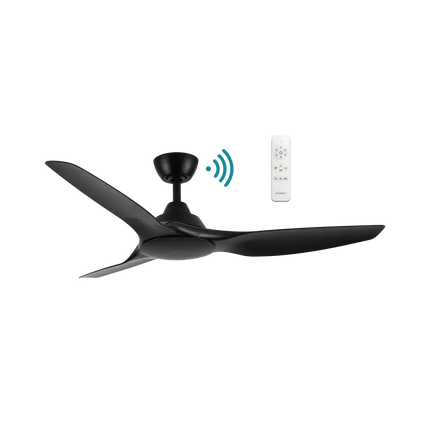 Martec Impact 52’’ DC Smart Ceiling Fan With WIFI Remote Control | Black - Appliances > Fans > Ceiling Fans