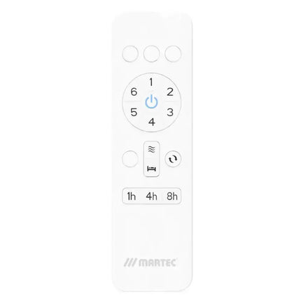Martec Impact 52’’ DC Smart Ceiling Fan With WIFI Remote Control | Black - Appliances > Fans > Ceiling Fans