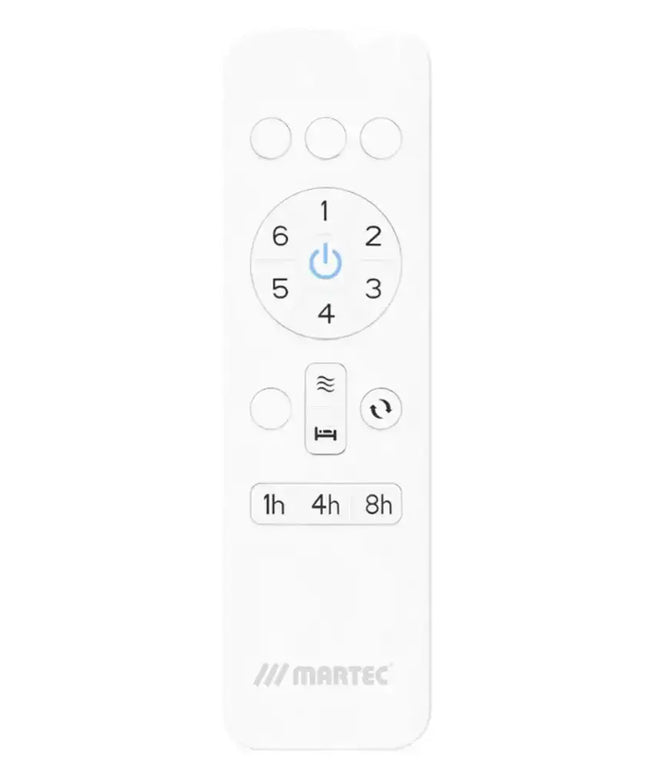 Martec Impact 52’’ DC Smart Ceiling Fan With WIFI Remote Control | Black - Appliances > Fans > Ceiling Fans