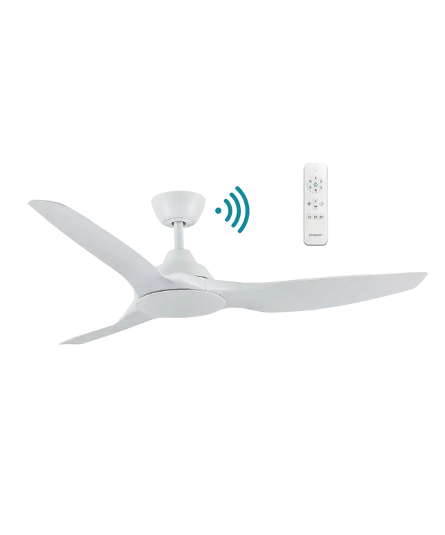 Martec Impact 52’’ DC Smart Ceiling Fan With WIFI Remote Control | White - Appliances > Fans > Ceiling Fans