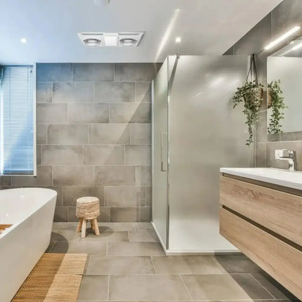 Innolux Ultra 2 Bathroom Instant Heat Light and Exhaust Fan - 3 in 1 bathroom heat