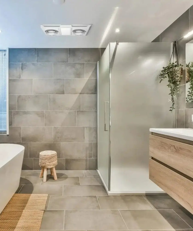 Innolux Ultra 2 Bathroom Instant Heat Light and Exhaust Fan - 3 in 1 bathroom heat