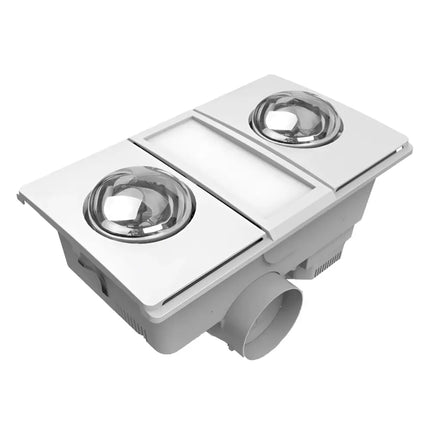 Innolux Ultra 2 Bathroom Instant Heat Light and Exhaust Fan - 3 in 1 bathroom heat