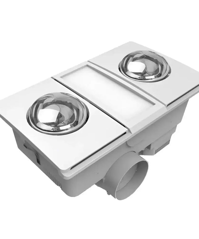 Innolux Ultra 2 Bathroom Instant Heat Light and Exhaust Fan - 3 in 1 bathroom heat