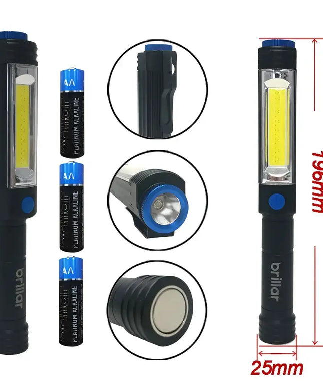 Inspector - 400 Lumen UV Battery Spotlight-Flashlights-Brillar