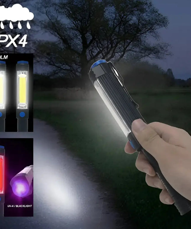 Inspector - 400 Lumen UV Battery Spotlight-Flashlights-Brillar