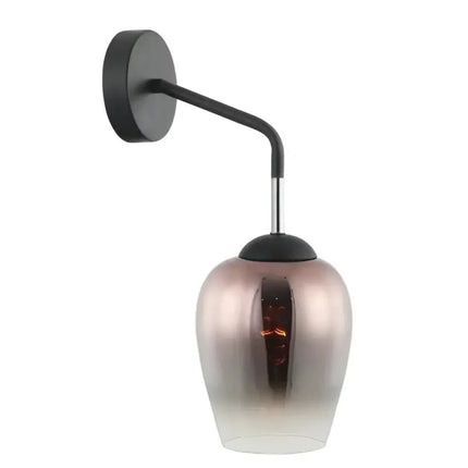 Interior Wine Glass 1 Light Wall Light Black / Copper - VINUM2W-Wall Sconce-CLA Lighting