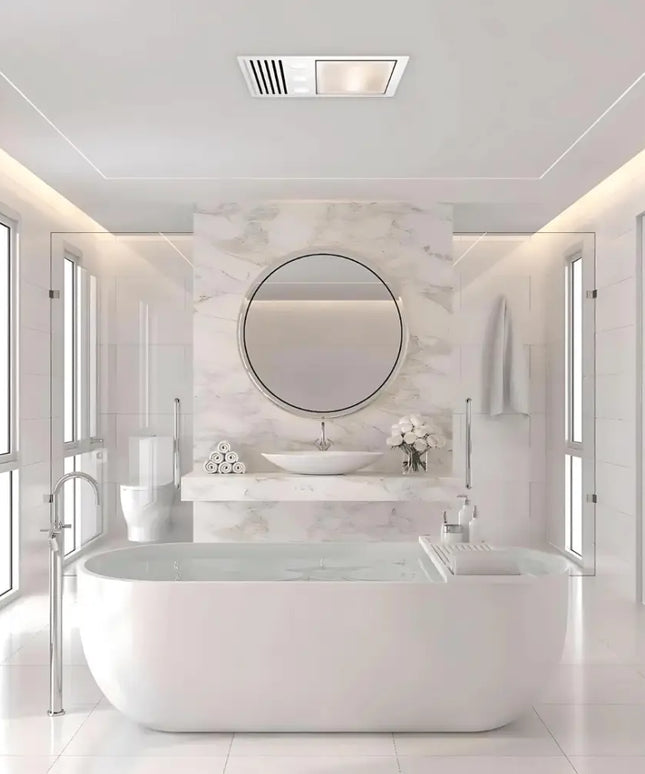 IXL Tastic Ovation - 3 in 1 Bathroom Heater Exhaust Fan & Light - 3-in-1 Bathroom Heaters