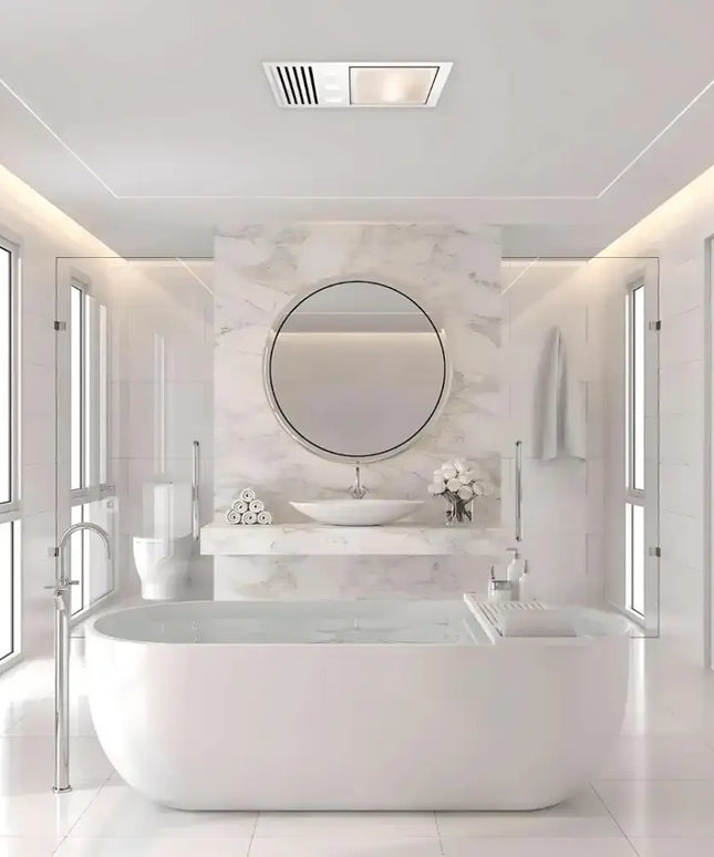 IXL Tastic Ovation - 3 in 1 Bathroom Heater Exhaust Fan & Light - 3-in-1 Bathroom Heaters