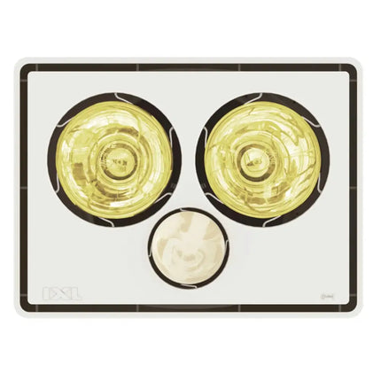 IXL Tastic Vivid 3 in 1 - Bathroom Heater Exhaust Fan & Light - Bathroom Heaters