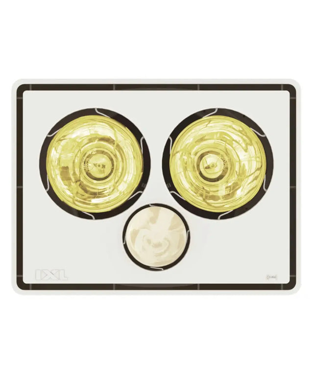 IXL Tastic Vivid 3 in 1 - Bathroom Heater Exhaust Fan & Light - Bathroom Heaters