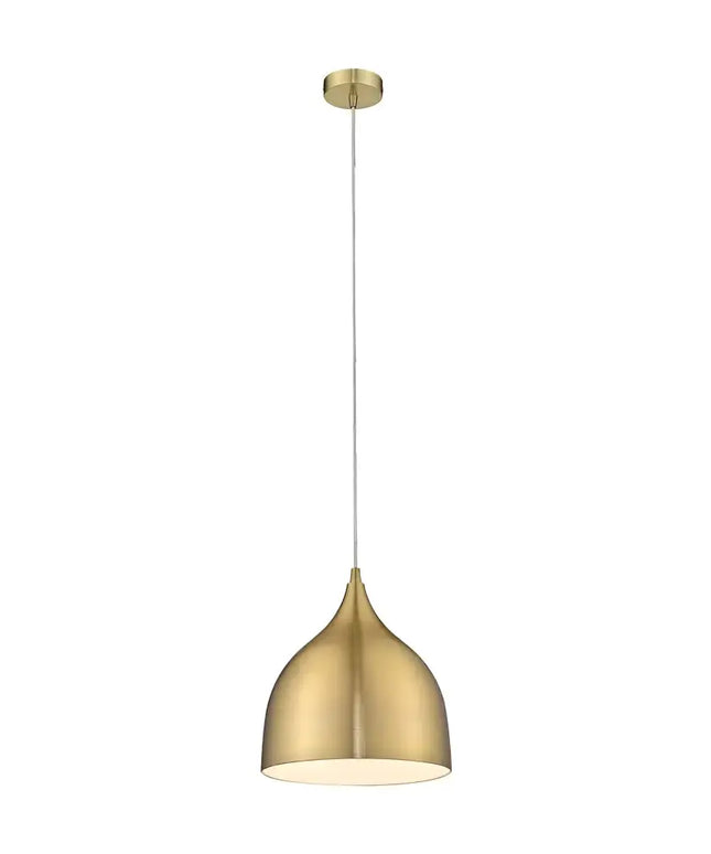 Jade 220 Brushed Brass Pendant