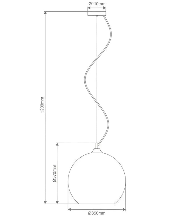 Jazz 350 Copper Pendant