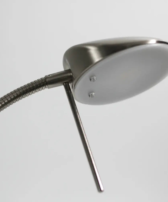 Jella LED Floor Lamp - Satin Chrome - LL-LED-03SC-Floor Lamps-Lexi Lighting