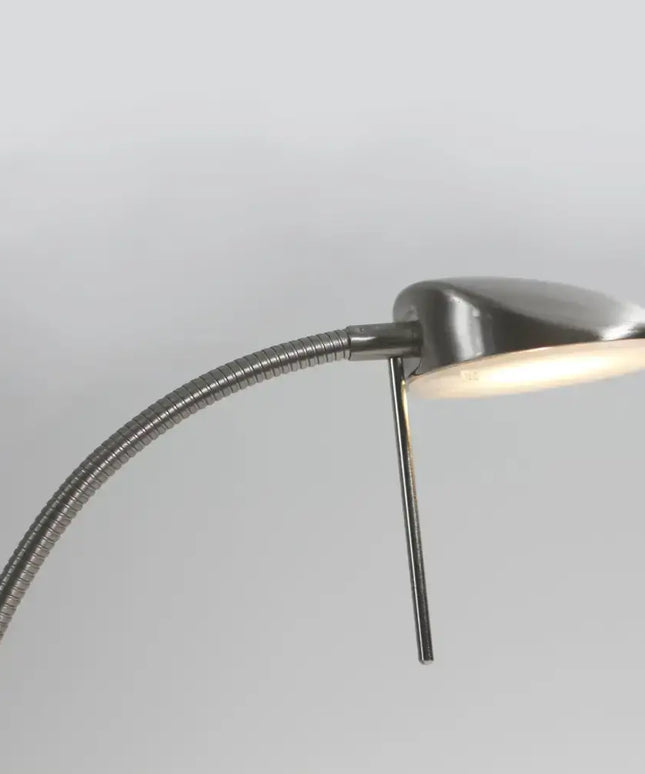 Jella LED Floor Lamp - Satin Chrome - LL-LED-03SC-Floor Lamps-Lexi Lighting